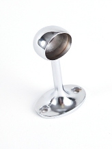 25mm Chrome Plated End Bracket