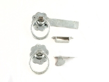 150mm Galvanised Ring Latch