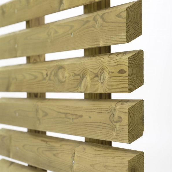 Louvred  Privacy Screening   32 x 75mm   3.9m Lengths 