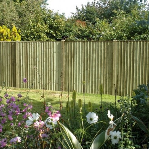 Std FeatherEdge Fencing Panels, A heavy duty panel made with 100mm featheredge boards.