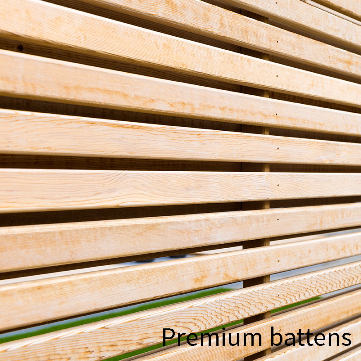 SLATTED SCREEN FENCING TIMBER