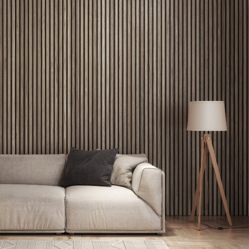 Walnut  Acoustic Slat Wall Panels   special order