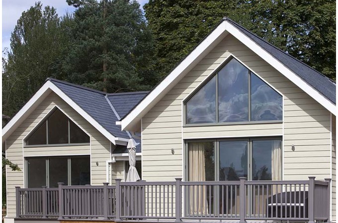 Prepainted White Rebated Timber Cladding Prepacked